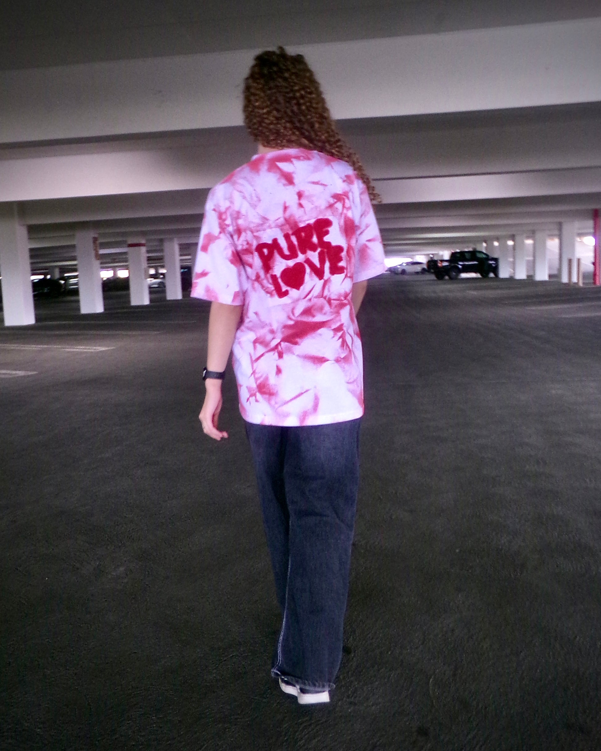 Back of the Pure Love Tee