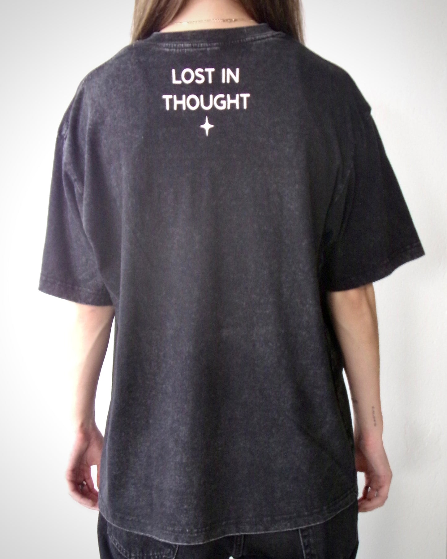 Back of the Lost in Thought tee