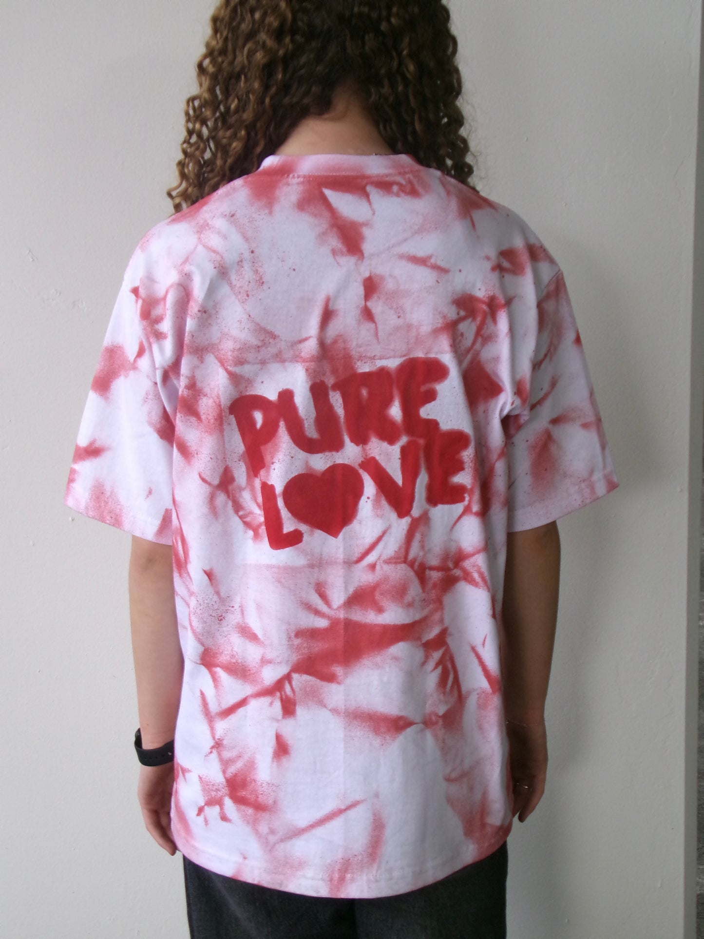 Back of the Pure Love Tee