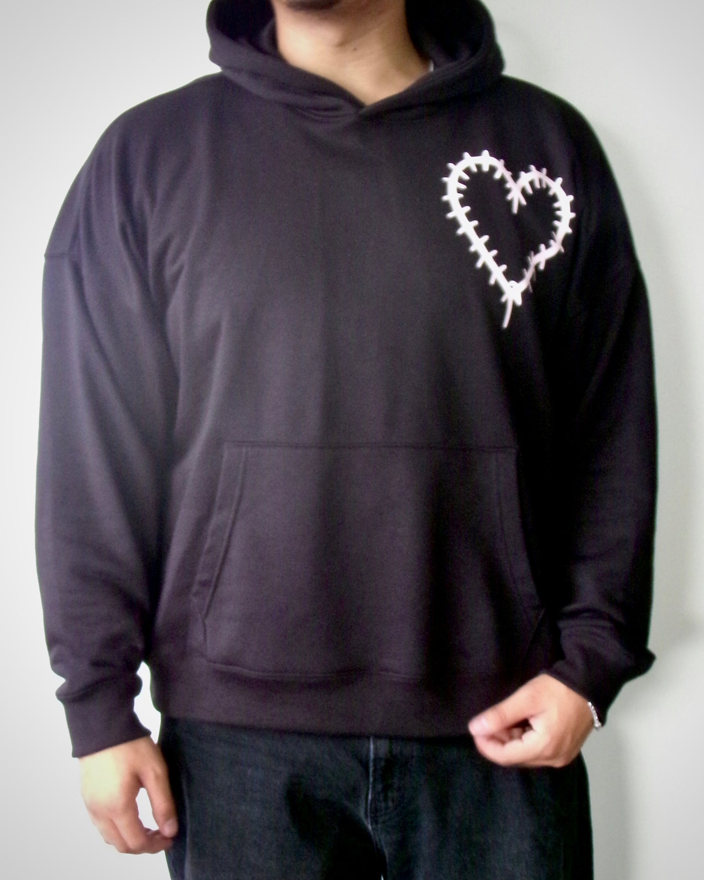 Front of the FELT, NOT SEEN Hoodie by OUTSPOKEN
